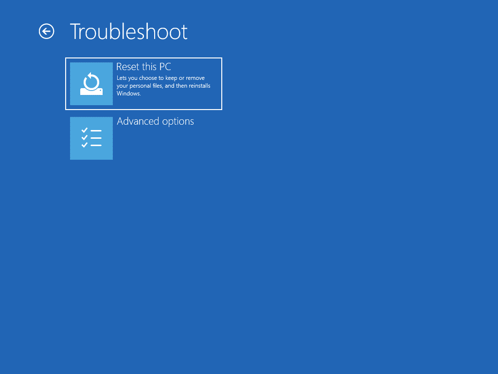 reset windows computer reset windows computer