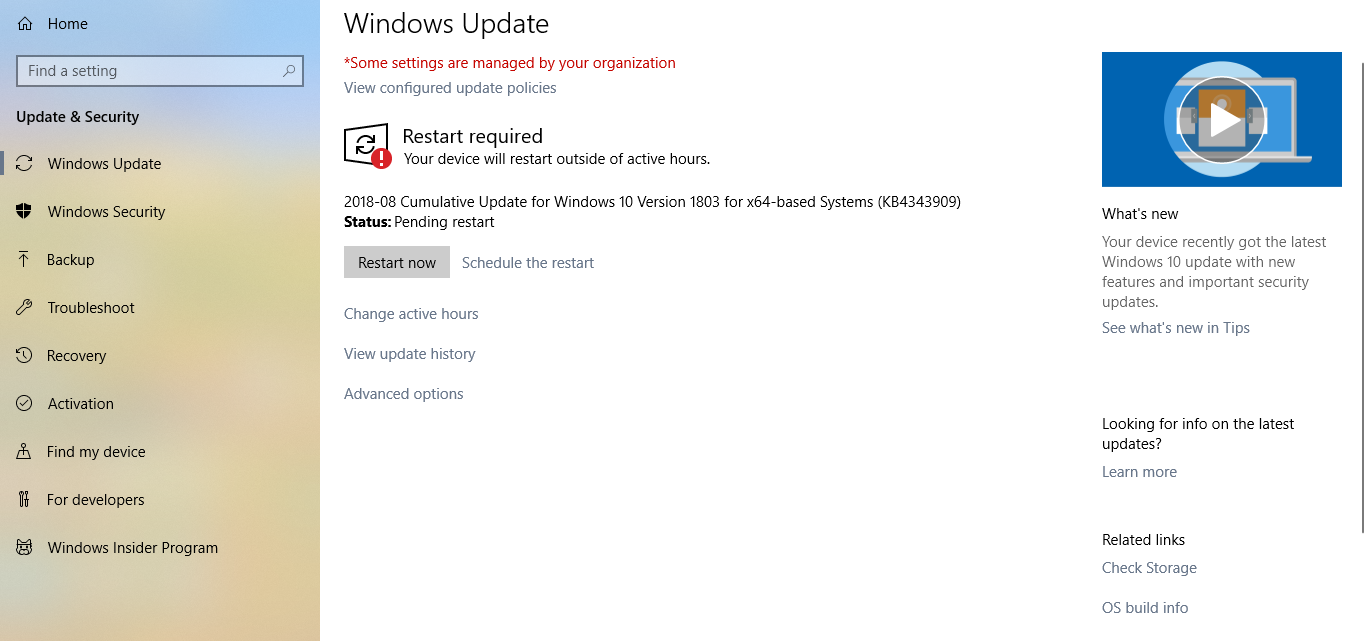 KB4343909