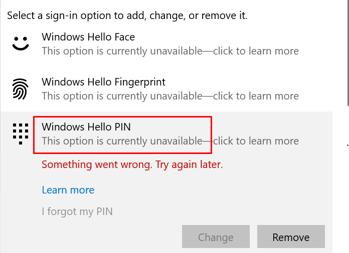 something-happened-pin-not-available