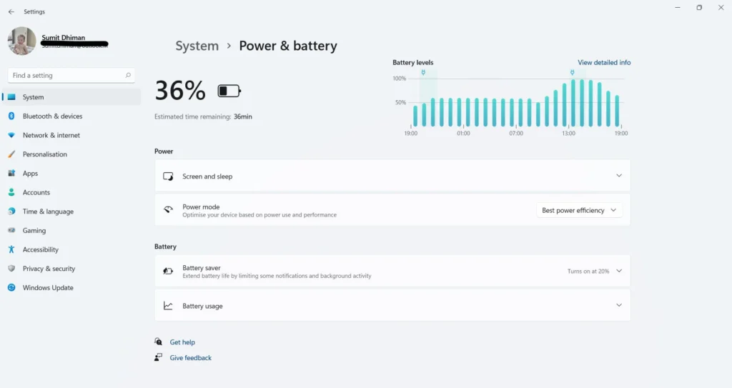 Battery light