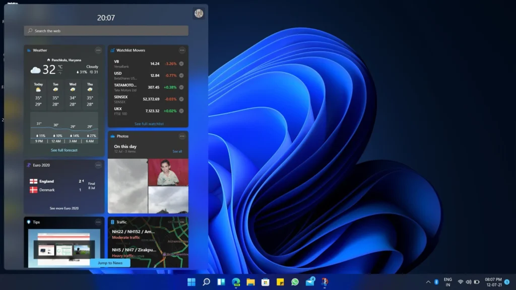 widget dark