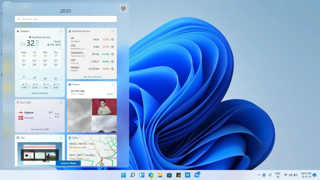 widget light