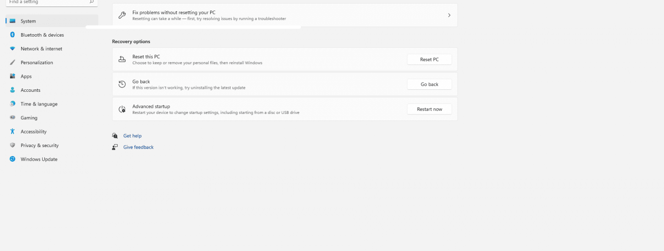 uninstall WIndows 11 22h2