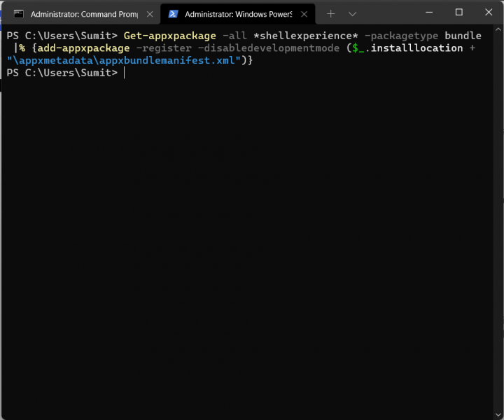 windows 11 how to start powershell
