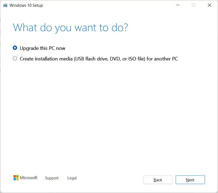 how to install windows 10 22h2 offline