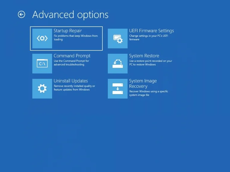 How to add a Windows Recovery environment Partition 1 Windows Recovery environment