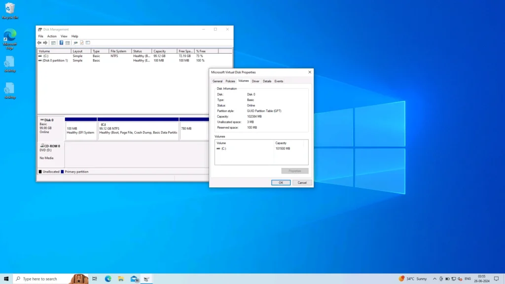 How to add a Windows Recovery environment Partition 2 A Windows 10 Install with GPT Partition scheme