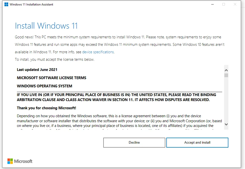 Install Windows 11 24H2 offline 2 Windows 11 24H2 installation assistant