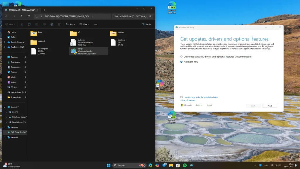 Install Windows 11 24H2 offline 4 Install Windows 11 24H2 offline using Media Creation tool