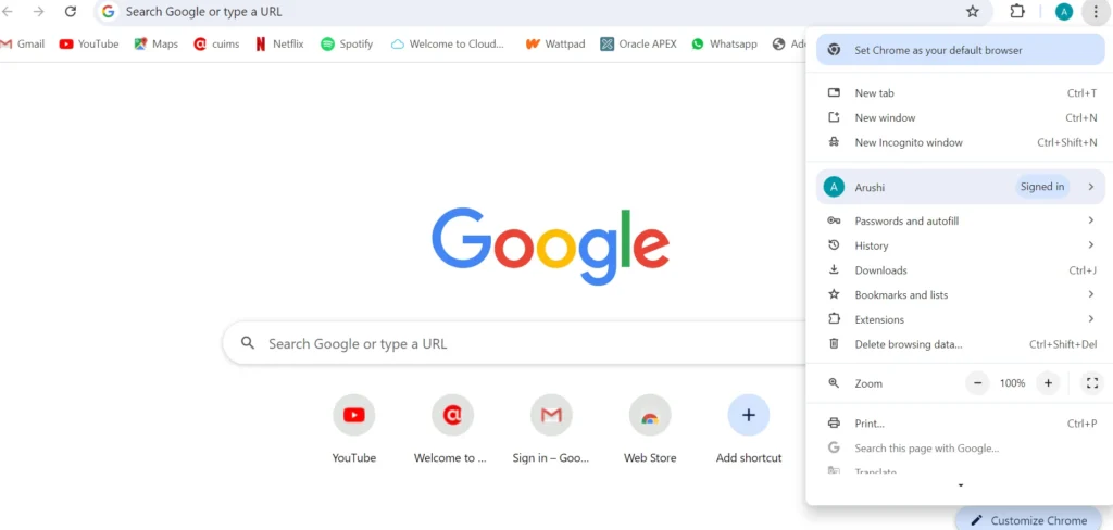 Troubleshoot Web Browser issues on Windows 10/11 1 Chrome Browser