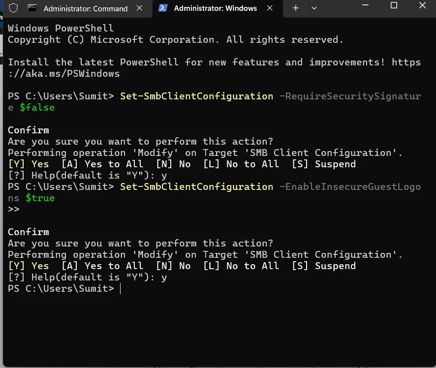 Network Share not working in Windows 11? Check out this guide 2 Powershell commands for Windows 11 network sharing not working