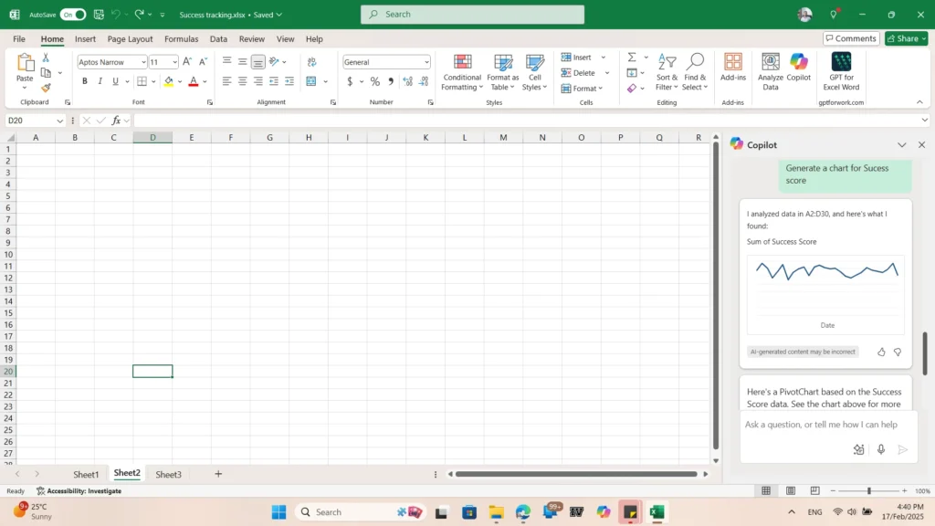 How to disable Copilot in Office 365: A Step-by-Step Guide 1 Copilot in Microsoft Excel
