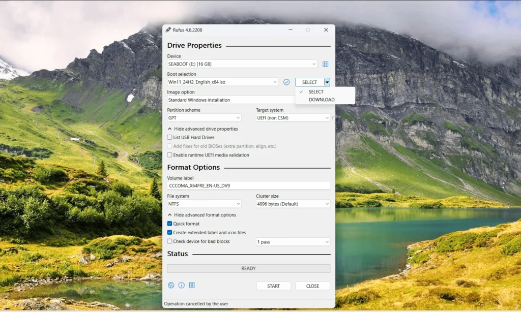 Bypass Windows 11 requirements for installing it on an unsupported PC 1 bypass windows 11 requirements using rufus