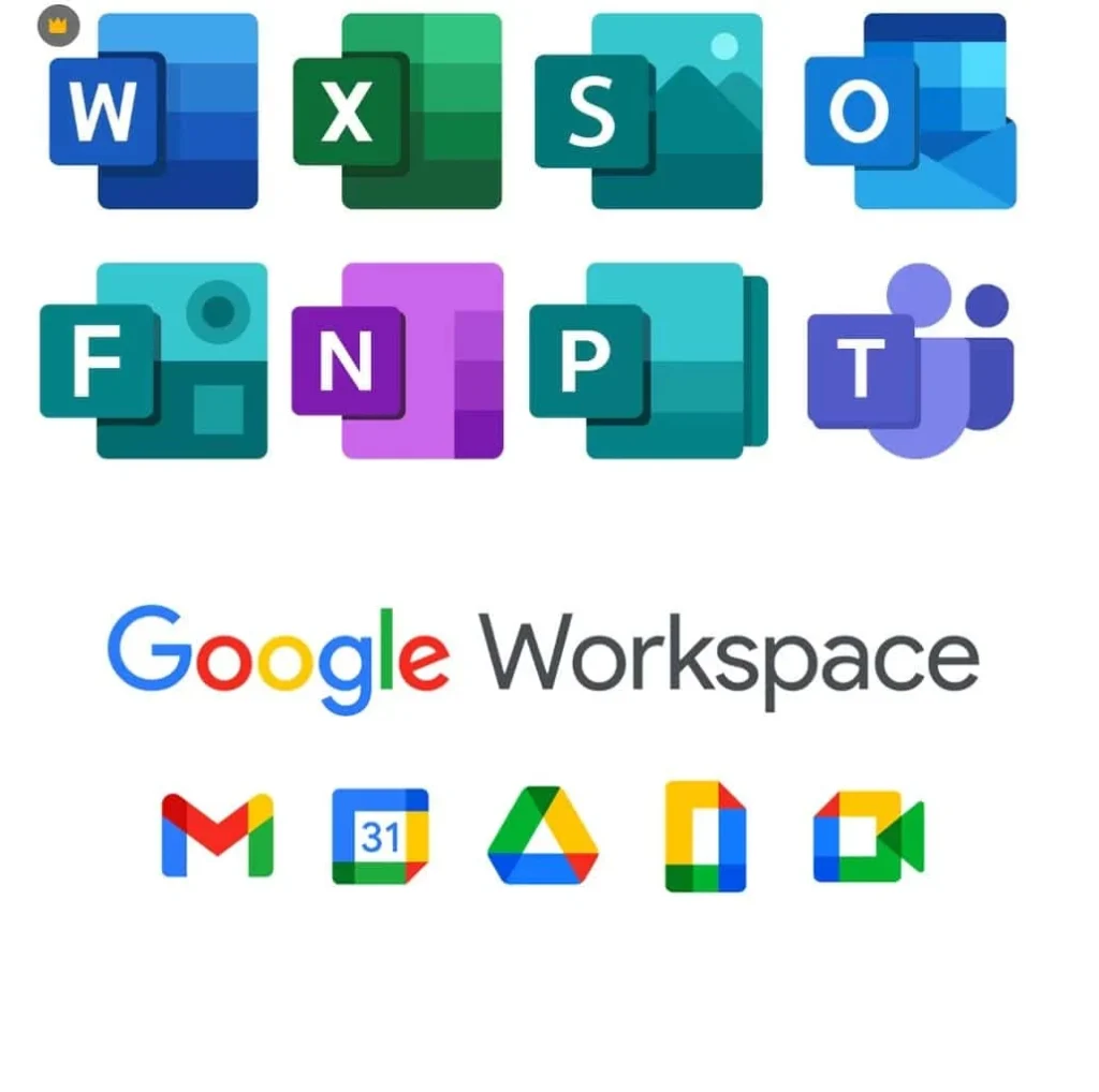 Google Workspace vs Microsoft 365 1 Google workspace vs Microsoft 365 Logo
