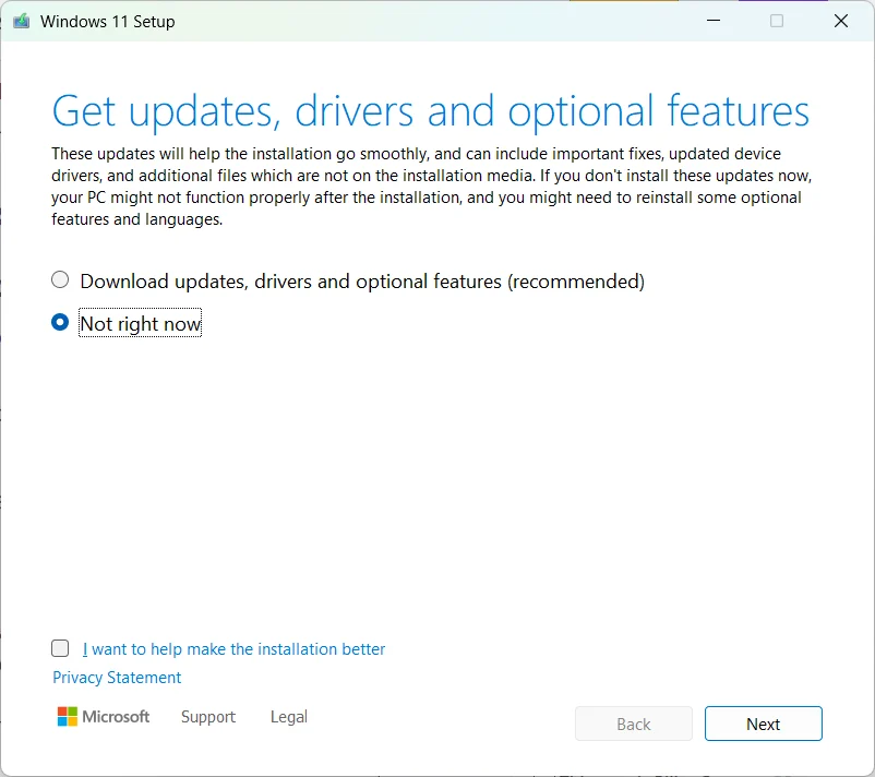 Install Windows 11 25H2 manually or offline 2 image